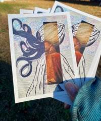 Image 1 of Untitled (Octopus Face) Art Print