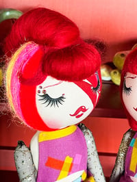 Image 4 of BOWIE INSPIRED MEDIUM ART DOLL 3