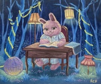 Image 2 of "Midnight Read" Original Painting