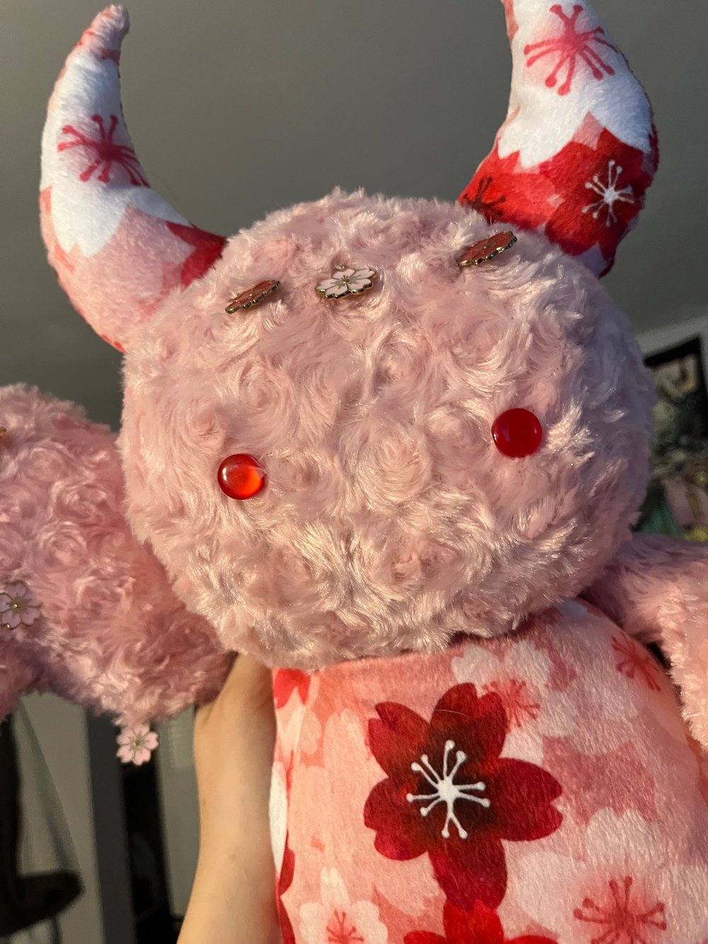 Image of Cherizub the Cherry Blossom Devil Bat! 