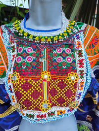 Image 2 of Vintage Fez Crop Tribal Top chest 28-30 Inches 