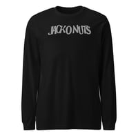 Image 3 of JACKONUTS ON YOU GRAY UNISEX L/S TEE