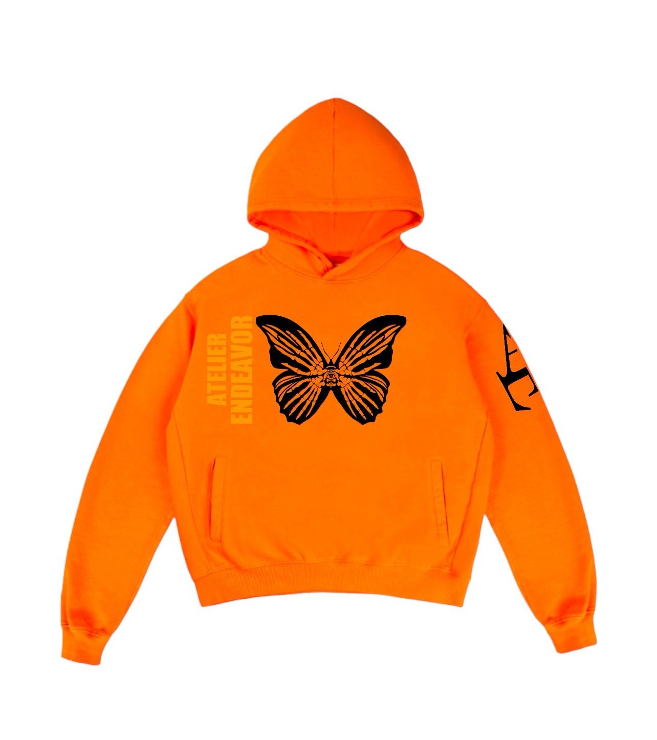 Image of Skeleton Butterfly “orange”