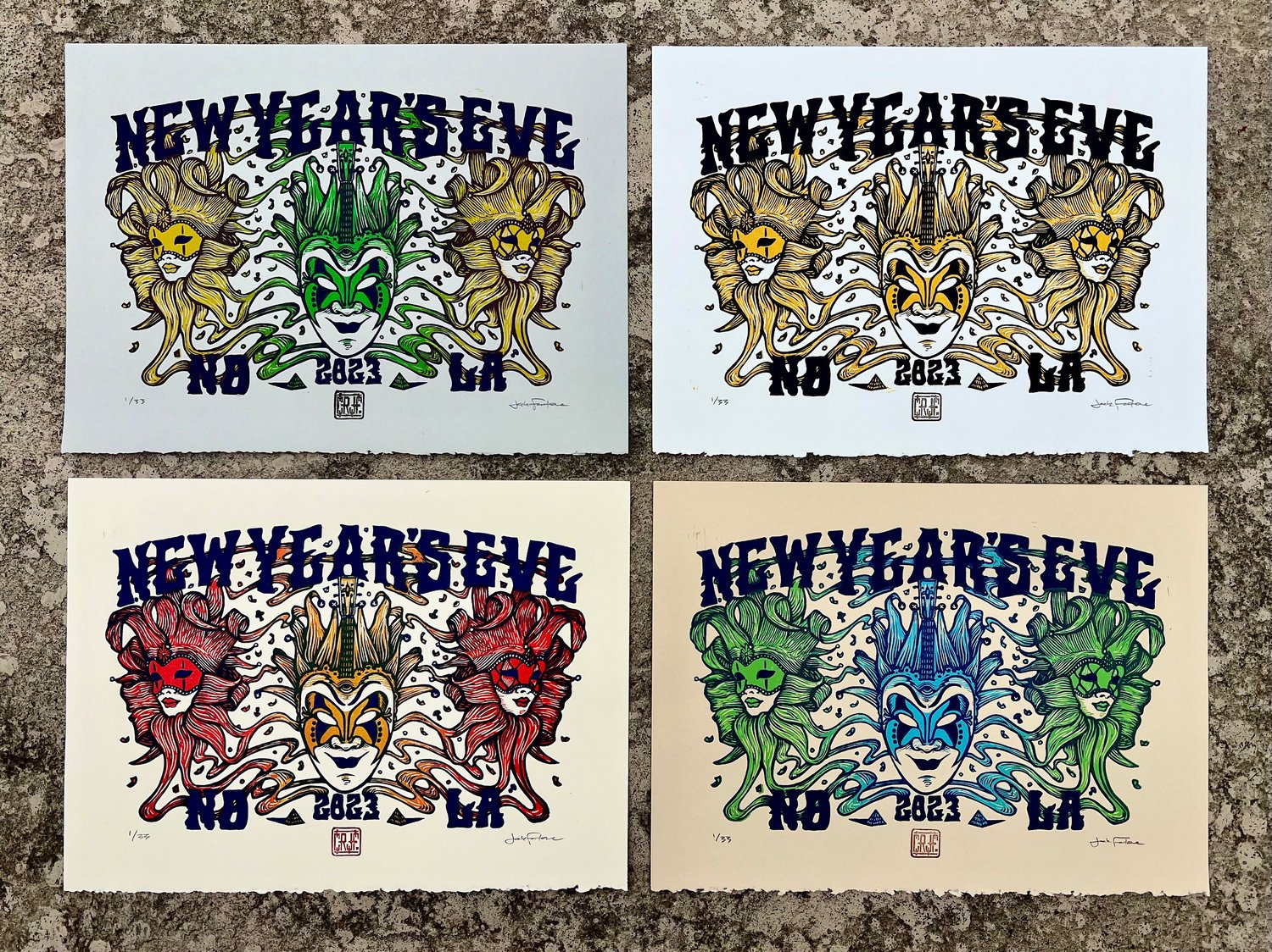 Image of NOLA NYE ‘23 prints