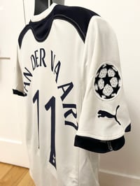 Image 5 of Tottenham Hotspur “VAN DER VAART 11” 2010/11 Home Cup Shirt + patches (M)