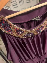 Image 2 of beaded long goddess dress