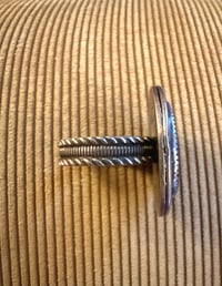 Image 4 of Artisan cool flat cabochon ring 