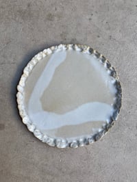 Image 2 of Assiette printemps, beige nuancé 