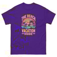 Image 6 of Unisex classic tee, Beach Vacation Mode Tee