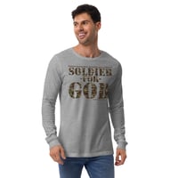 Image 11 of Soldier For God Unisex Long Sleeve Tee