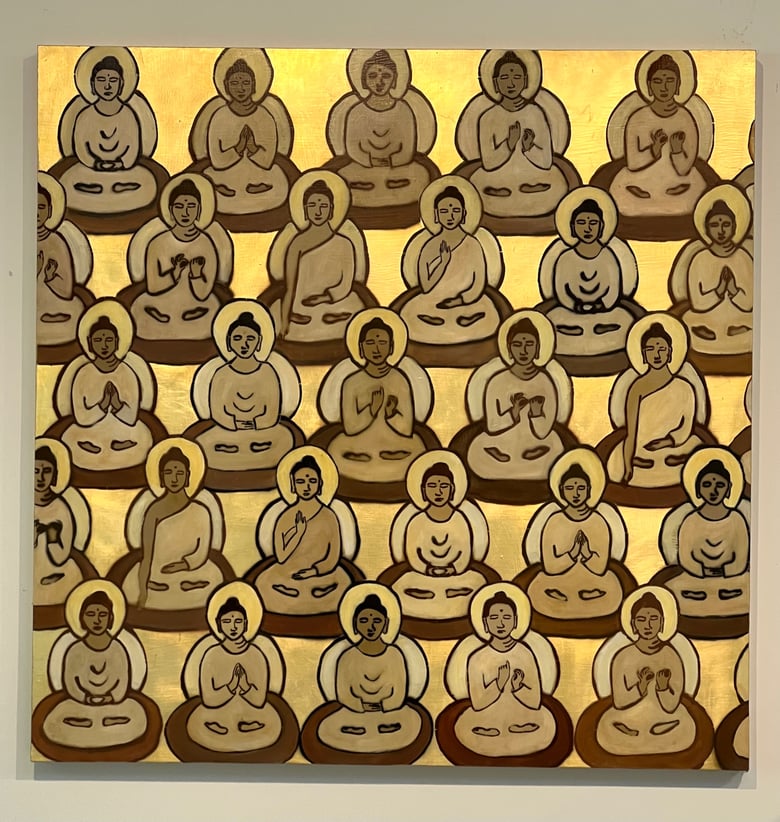 Image of Warm Golden Buddhas