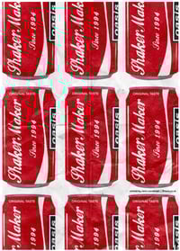 Shakermaker Red Multi coke can 