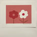 Image of Two Flowers handmade prints