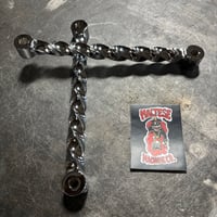 Image 3 of ✠ 11” Chrome Plated Twisted Struts ✠