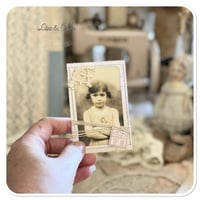 Image 9 of Sweet Josselyne a vintage French lace snippet book and box