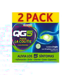 Image 1 of Tabletas QG5 GENOPRAZOL 2 pack con 30 pzas c/u