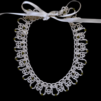 Image 1 of THE LACY PEARL NECKLACE 