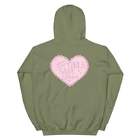 Image 17 of HOT GIRLS HAVE HEART HOODIE - BLUSH