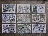 Image 1 of A Complete Postcard Set of Mouse Life (9 pics)