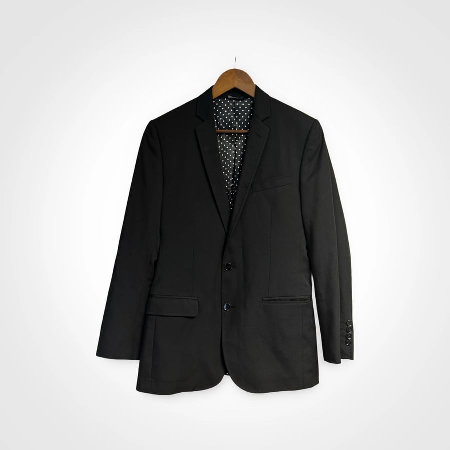 Image of Dolce & Gabbana Polka Dot Lined Blazer