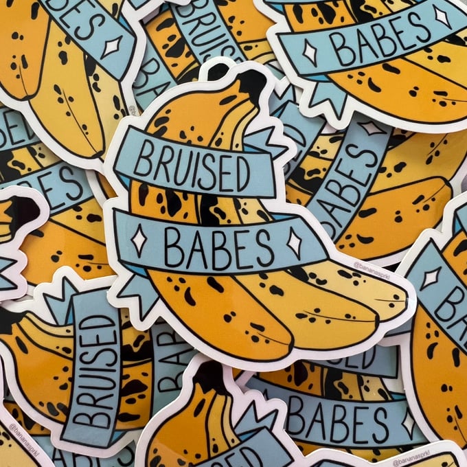 Image of Bruised Babes Sticker