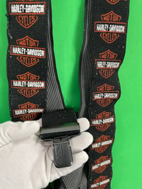 Image 5 of Vintage Harley Davidson Logo Suspenders One Size