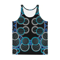 Image 1 of Unisex Tank Top "Waterholes"