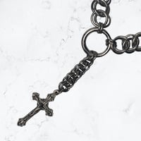 Image 3 of Metal rosary bracelet