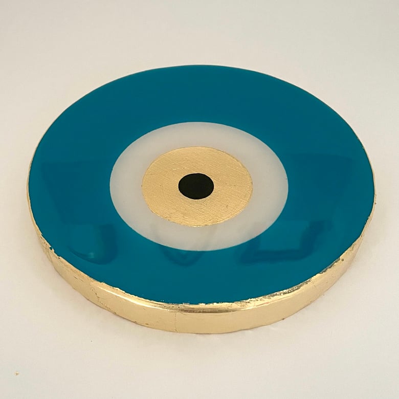 Image of Evil Eye Teal Blue 20cm 