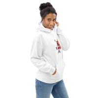 Image 2 of Unisex White Damian Hoodie