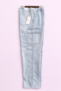 Effortless Cargo Denim