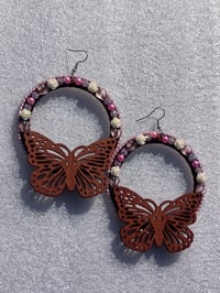 Image 7 of Blushing Butterfly Garden Jewelry Set