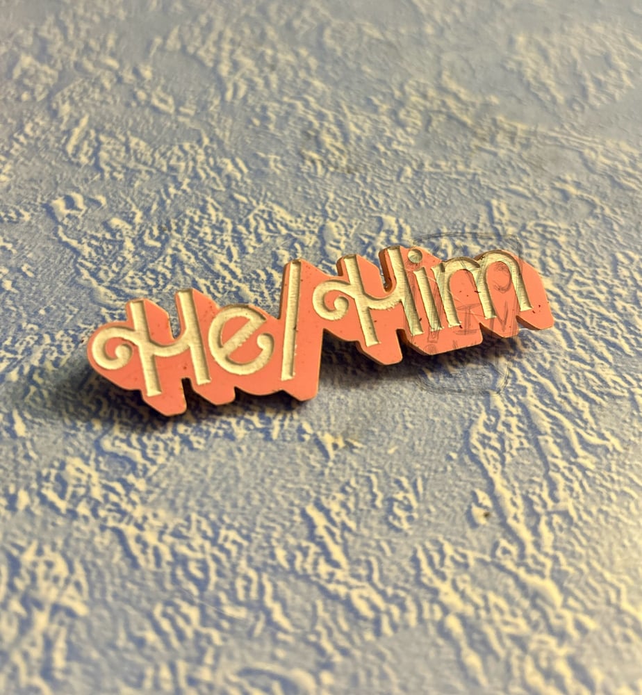 Image of Pronoun pins