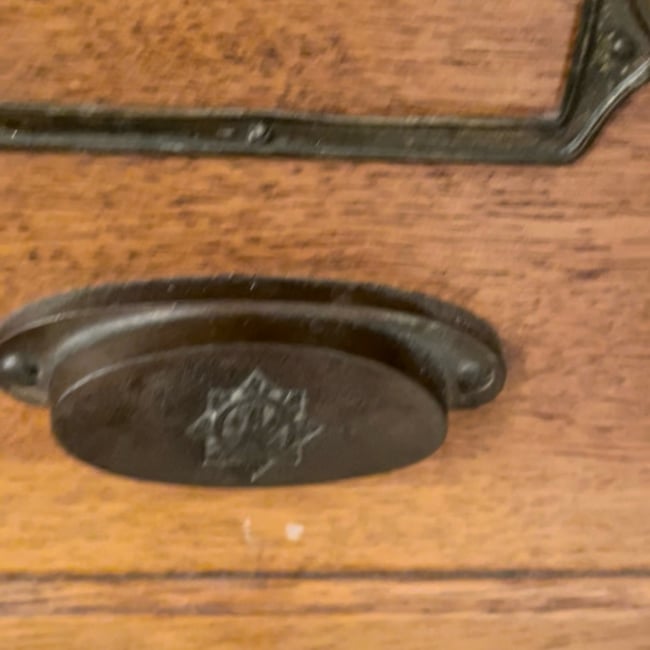 Edwardian Oak Filing Drawers