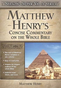 Image of Matthew Henry's Concise Commentary on the Whole Bible