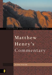 Image of Matthew Henry's Commentary