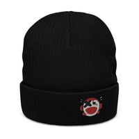Image 1 of POOKIE Ribbed knit beanie