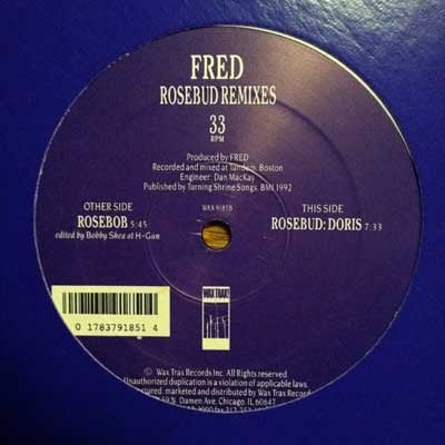 FRED-Rosebud Remix 12" Vinyl/ Original STILL SEALED