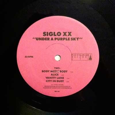 SIGLO XX-Under A Purple Sky 12" Vinyl LP/ Original-STILL SEALED
