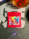 Pokemon Red - Holographic label