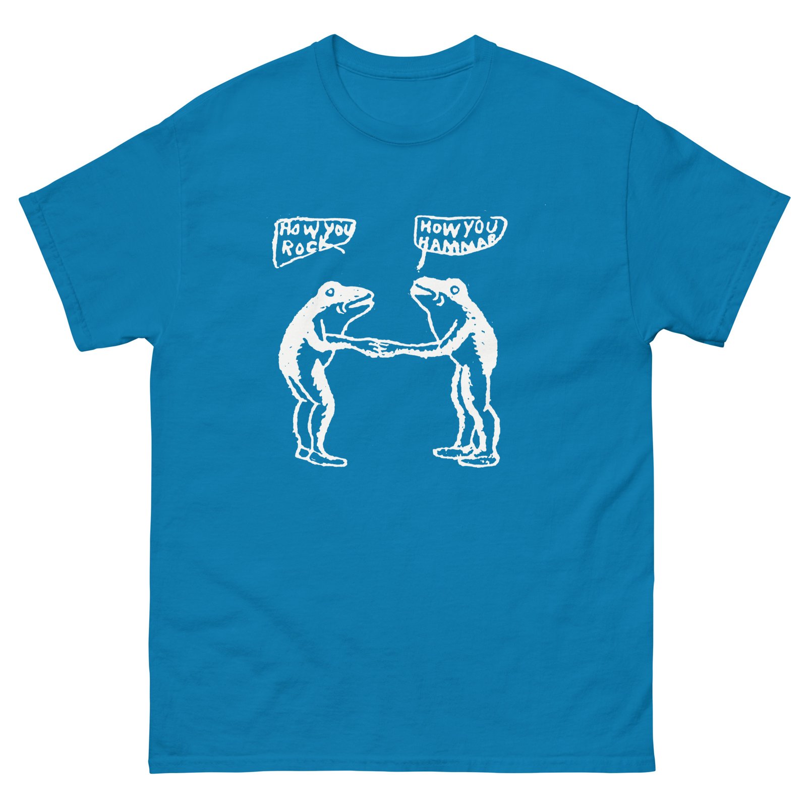 Eugene Teal - Two FROGS Shirt - DARK | Dummy - Comics History and