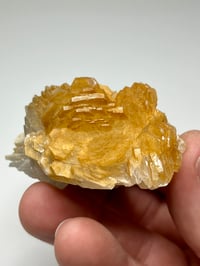 Image 9 of Golden Hunan Calcite UV Specimen | China #2997