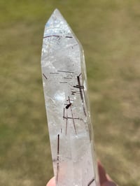 Image 9 of Red Rutile & Clear Quartz Tower #2360