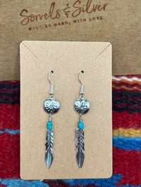 Image 1 of Feather Dangles
