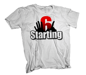 Image of *LIMITED EDITION* STARTING SIX "LOGO" Tee