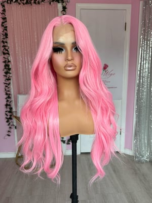 Image of Flamingo pink free part luxury (ready to ship) 