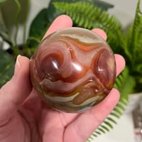 Image 1 of Polychrome Jasper Sphere D