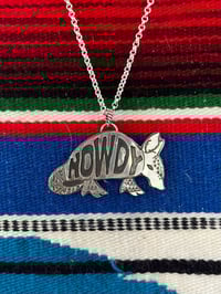 Howdy Armadillo Necklace 