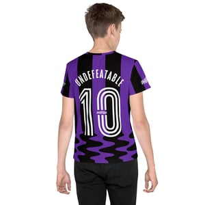 Undefeatable FC Youth crew soccer jersey