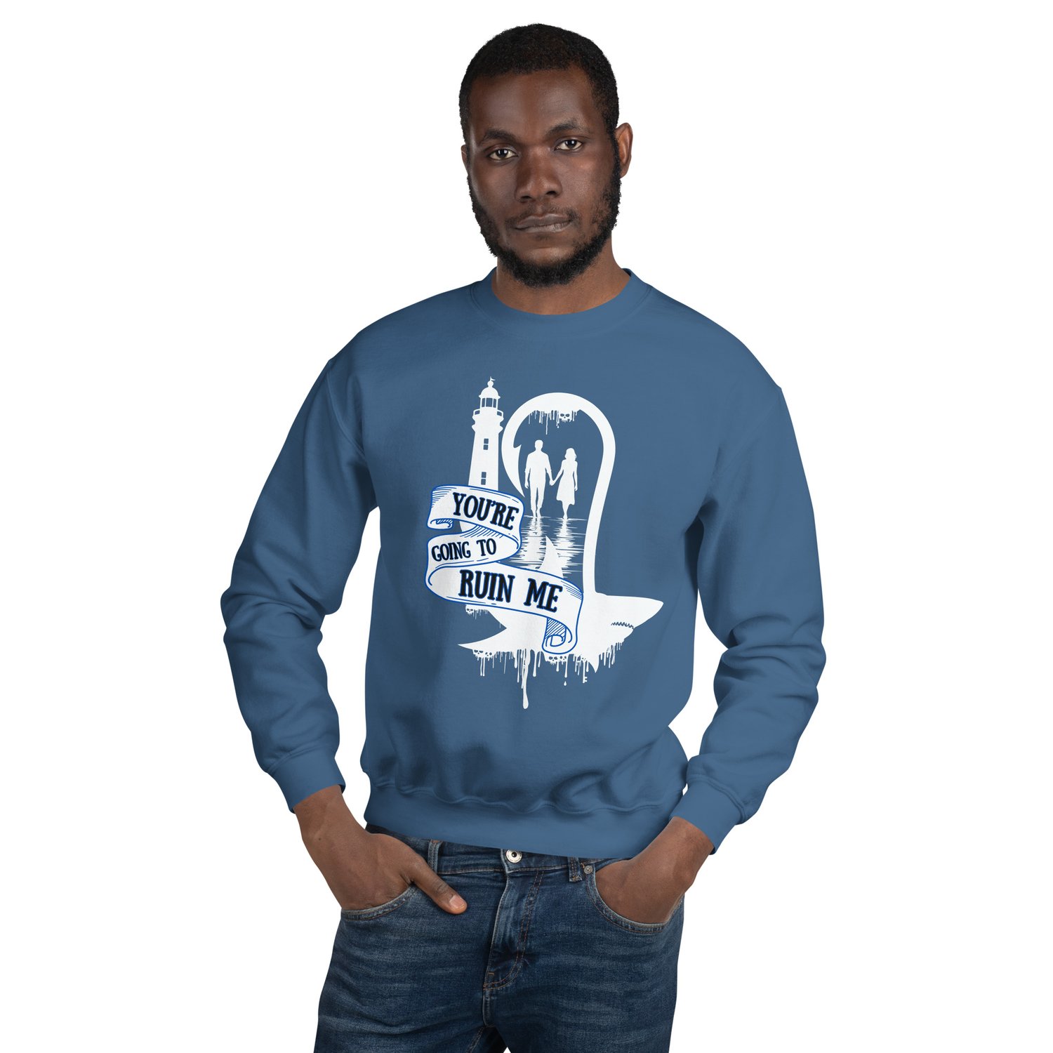 Image of Officially licensed does it hurt you're going to ruin me Unisex Sweatshirt